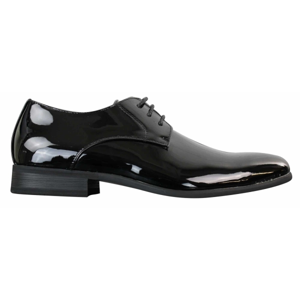 Mens Shiny Patent Formal Shoes