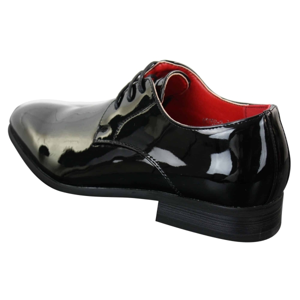 Mens Shiny Patent Formal Shoes