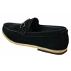 Mens Slip On Buckle Horsebit Driving Shoes Loafers Retro Smart Casual Suede