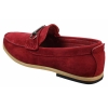Mens Slip On Buckle Horsebit Driving Shoes Loafers Retro Smart Casual Suede