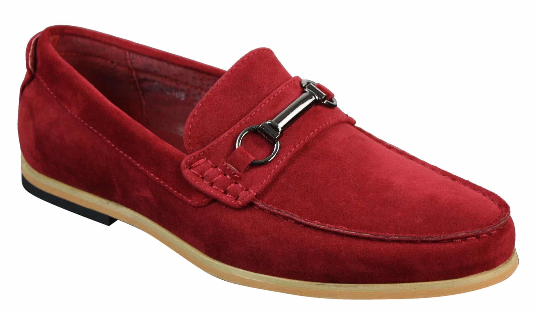 Red Buckle Loafer
