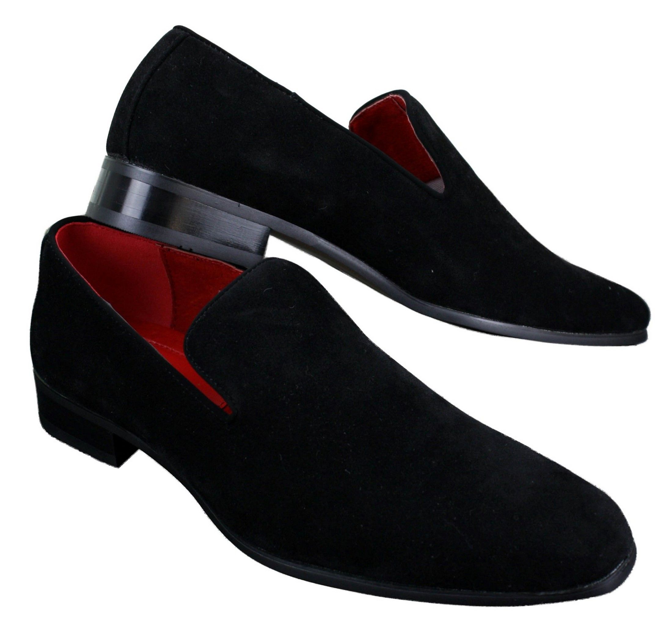 Mens Suede Leather PU Slip On Driving Shoes Loafers Tassel Red Grey Blue  Brown Black: Buy Online - Happy Gentleman United States