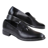 Mens Slip On Tassel Shoes with Metal Trim