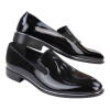 Mens Slip On Tassel Shoes with Metal Trim