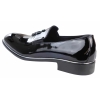 Mens Slip On Tassel Shoes with Metal Trim