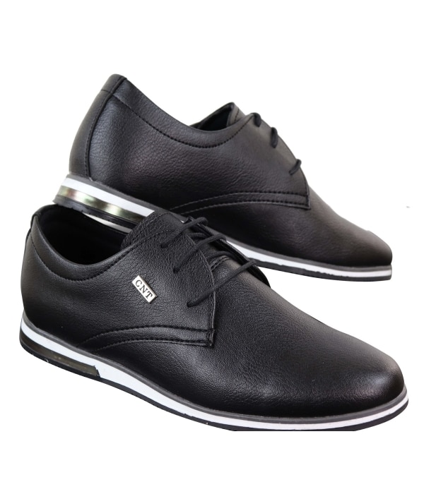 Mens PU Leather Smart-Casual Shoes