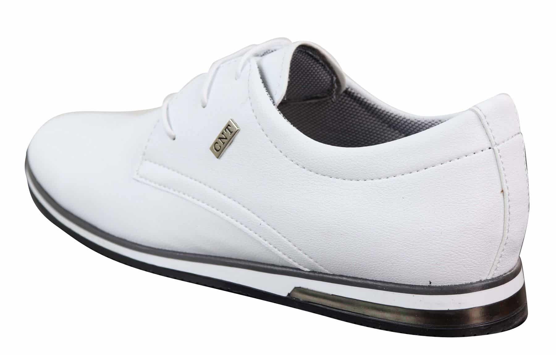 Mens PU Leather Smart-Casual Shoes | Happy Gentleman