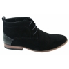 Mens Suede Desert Ankle Red Grey Brown Blue Boots Shoes Smart Casual Leather Laced