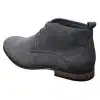 Mens Suede Desert Ankle Red Grey Brown Blue Boots Shoes Smart Casual Leather Laced