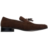 Mens Suede Loafers Driving Shoes Slip On Tassle Design Leather Smart Casual