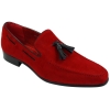Mens Suede Loafers Driving Shoes Slip On Tassle Design Leather Smart Casual