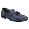 Mens Tweed Check Tassle Shoes
