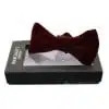 Mens Tweed Marc Darcy Bow Ties Vintage Retro Velvet