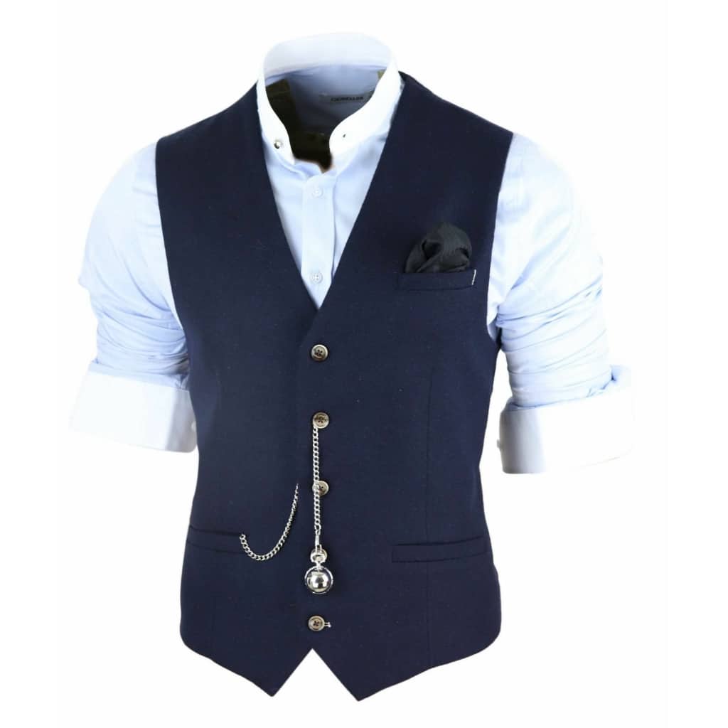 mens-vintage-navy-blue-waistcoat-with-pocket-watch-buy-online-happy-gentleman