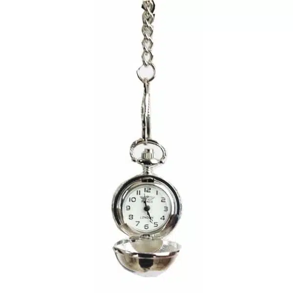Mens Vintage Navy-Blue Waistcoat with Pocket Watch