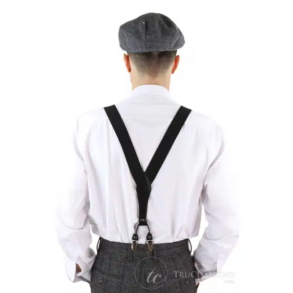 Mens Vintage Trouser Braces/Suspenders - Many Colours