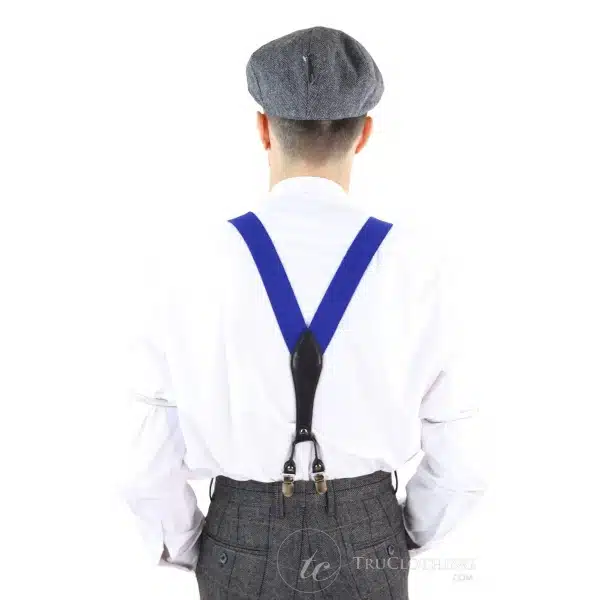 Mens Vintage Trouser Braces/Suspenders - Many Colours