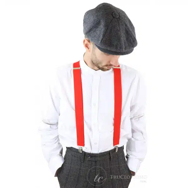 Mens Vintage Trouser Braces/Suspenders - Many Colours