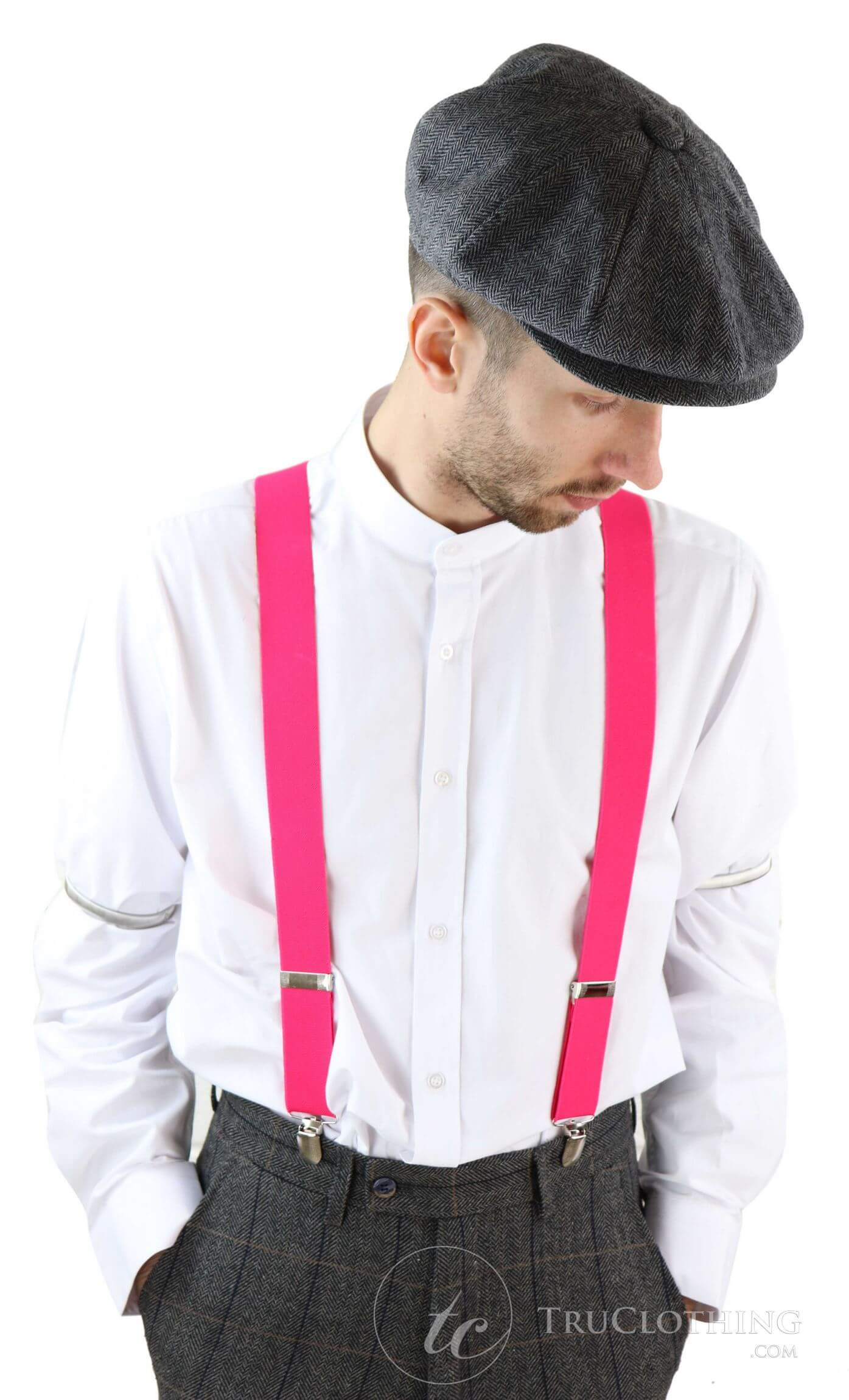 Mens Vintage Trouser Braces/Suspenders - Many Colours: Buy Online