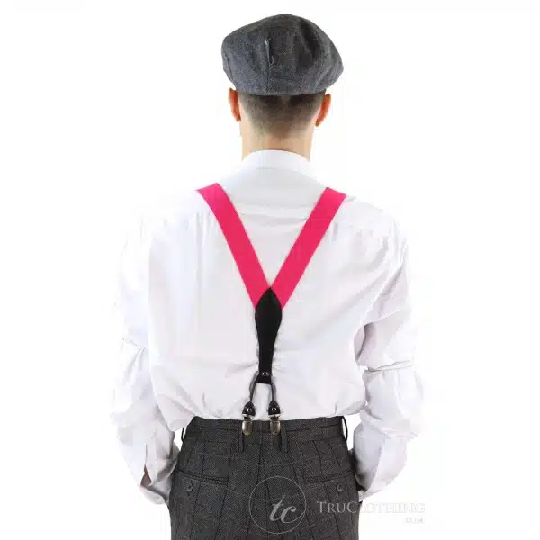 Mens Vintage Trouser Braces/Suspenders - Many Colours