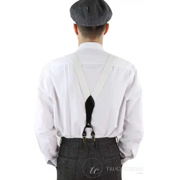 Mens Vintage Trouser Braces/Suspenders - Many Colours
