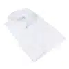 Mens White Club Collar Shirt