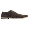 Patron 238 Mens Suede Leather Brogues Smart Casual Red Brown Navy Black Laced Shoes Retro