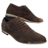 Patron 238 Mens Suede Leather Brogues Smart Casual Red Brown Navy Black Laced Shoes Retro