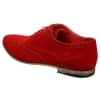 Patron 238 Mens Suede Leather Brogues Smart Casual Red Brown Navy Black Laced Shoes Retro