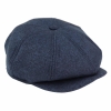 Mens 8 Panel Peaky Blinders Hat - Navy