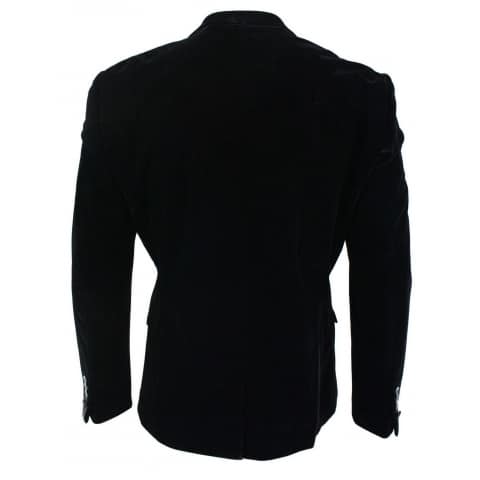 Cavani Rosa - Mens Soft Velvet Black Navy 1 Button Dinner Jacket Tuxedo ...