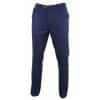 Mens Navy-Blue Pinstripe Trousers - Cavani Rosselli