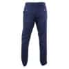 Mens Navy-Blue Pinstripe Trousers - Cavani Rosselli