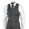 Mens Grey Wool Suit