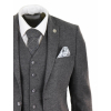 Mens Grey Wool Suit