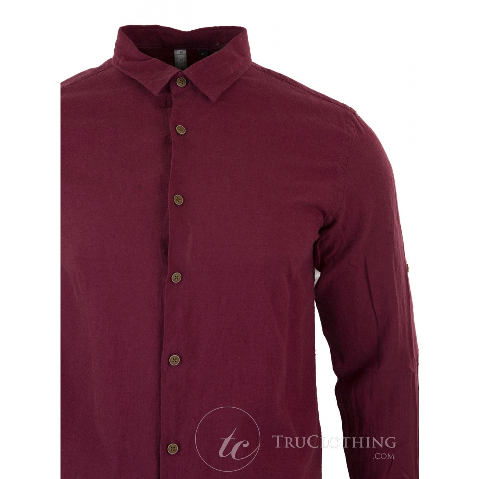 wine color shirt for men