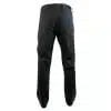 Mens Pin Stripe Straight Cut Trousers Smart Casual Grey Short Reg Long Office Work