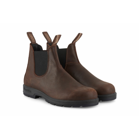 Blundstone 1609 Antique Brown Leather Chelsea Ankle Boot: Buy Online ...