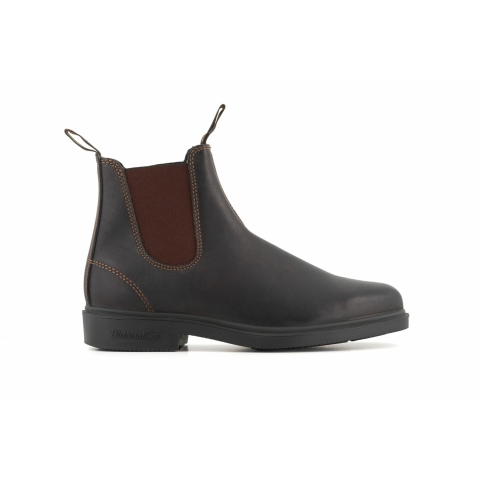 Blundstone 062 Stout Brown Leather Chiesel Toe Chelsea Boot: Buy Online ...