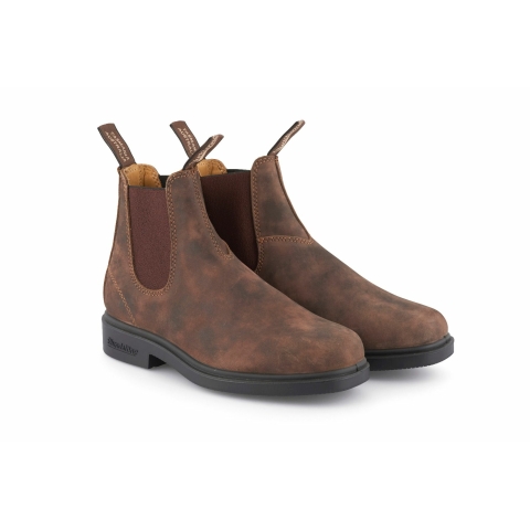 Blundstone 1306 Rustic Brown Chisel Toe Australian Chelsea Boots: Buy ...