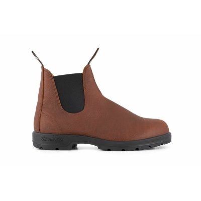Blundstone 1445 Pebble Brown Leather Chelsea Boot: Buy Online - Happy ...