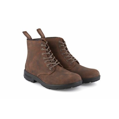 Blundstone 1450 Rustic Brown Leather Boots: Buy Online - Happy Gentleman