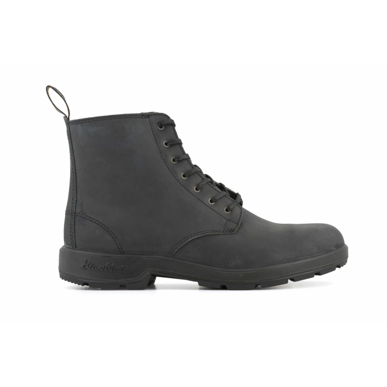 Blundstone 1451 Rustic Black Leather Boots: Buy Online - Happy Gentleman