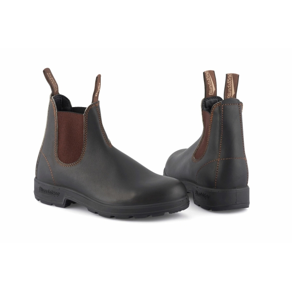 Blundstone 500 Stout Brown Chelsea Boots