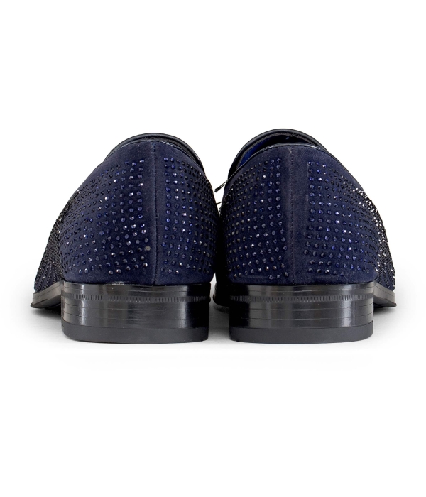 Mens Diamond Dancing Shoes with Tassels