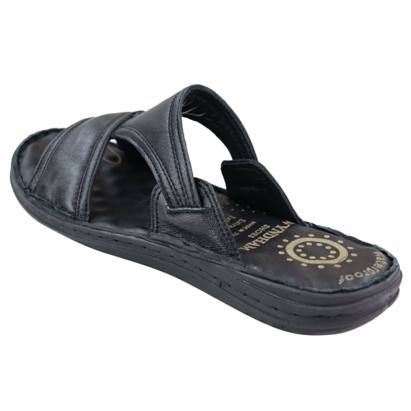 Mens Nappa Leather Slip On Sandals