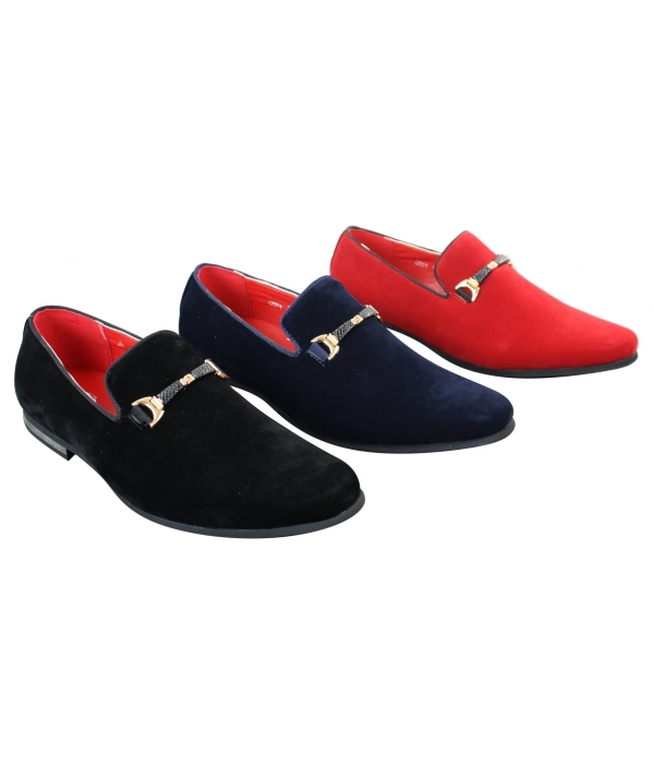 Mens Slip-On Buckle Shoes