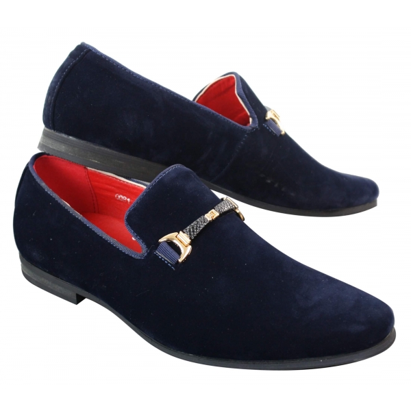 Mens Slip-On Buckle Shoes