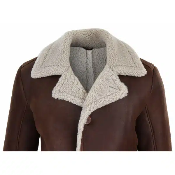 Mens Brown Sheepskin Jacket