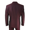 Mens Wine Tuxedo Dinner Suit